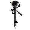 2-Stroke Engine Outboard Motor 3.5HP Boat Motor Half Water Cooling Half Air Cooling System CDI Ignition System for Inflatable Boat with Motor Fishing Boats Yachts Sailboats (4HP 4-Stroke 2) view 1