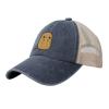 CHENYONAS Cute Chicken Nugget Outdoor Washed Denim Mesh Hat Denim Baseball Cap Cowboy Hat view 1