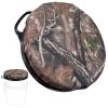 5 Gallon Bucket Seat for Yeti Bucket Only, Swivel Bucket Lid with Padded Top for Cozy Sitting, Bucket Seat Cushion for Outdoor Fishing,Hunting,Gardening, Baseball Training, Camo Leaves view 1
