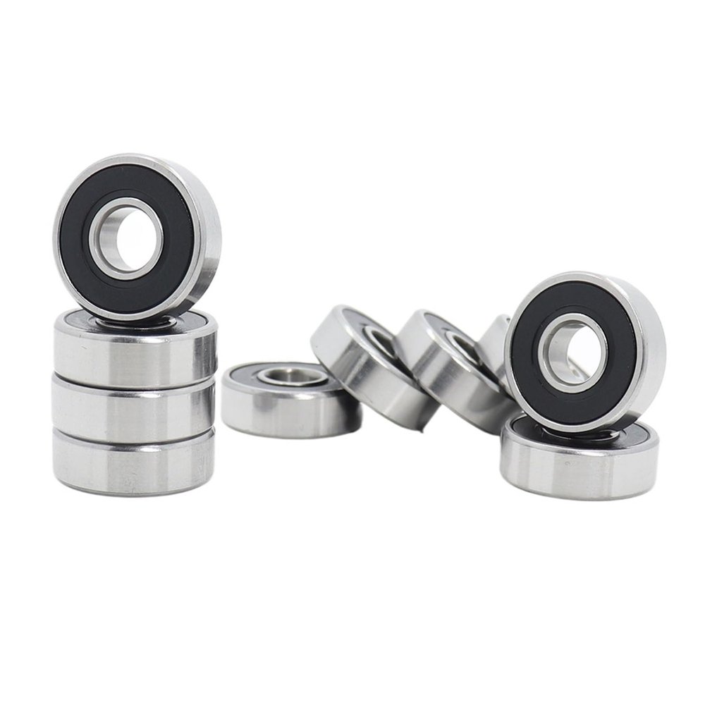 MSISIGQ 608RS Bearing 8 * 22 * 7 Mm (10 PCS) ABEC-5 Skateboard Scooter 608 2RS Ball Bearing Miniature Skate Roller 608-2RS 608 RS Bearings