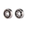 16pcs ILQ-11 608RS Bearing for Inline Speed Skates Shoes Roller Skates 608 Bearings DINGGUANGHE(16pcs Black Bearings) view 2
