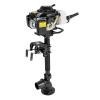 4 HP 55 CC Boat Motor 4 Stroke Outboard Motor with Wind Cooling System Mud Motor with Standard CDI Ignition System Boat Engine with Short Shaft Small Outboard Boat Motor for Boat view 1
