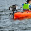 4 HP 55 CC Boat Motor 4 Stroke Outboard Motor with Wind Cooling System Mud Motor with Standard CDI Ignition System Boat Engine with Short Shaft Small Outboard Boat Motor for Boat view 2