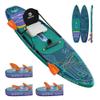 iTAOSTAR A02D 35" Extra Wide Paddle Board, Stand Up Paddle Board with Seat, Stable Wide Inflatable Paddle Boards for Adults/Family/Youth of All Skill Levels view 1
