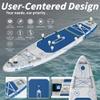 iTAOSTAR A02CP 35" Extra Wide Paddle Board, Stand Up Paddle Board with Seat, Stable Wide Inflatable Paddle Boards for Adults/Family/Youth of All Skill Levels view 4