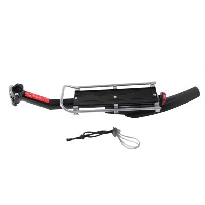 Kuuleyn Bike Rear Rack Seat Seatpost Mounted Luggage Carrier Bike Rear Rack Seat Post Mount Quick Disassembly Alloy Carrier Cargo Rack for Kw 671 05 Bike