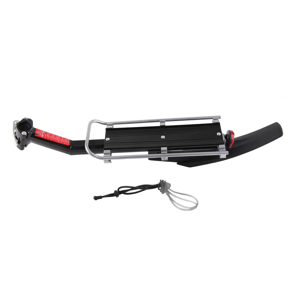 Kuuleyn Bike Rear Rack Seat Seatpost Mounted Luggage Carrier Bike Rear Rack Seat Post Mount Quick Disassembly Alloy Carrier Cargo Rack for Kw 671 05 Bike