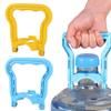 2Pcs 5 Gallon Water Bottle Carrier Widen Ergonomic 5 Gallon Water Jug Holder Anti-Slip Preventing Tilting Easy Grip Water Bottle Handle Carrier Lifter (Blue, Yellow),5 Gallon Water Jug Holder view 1