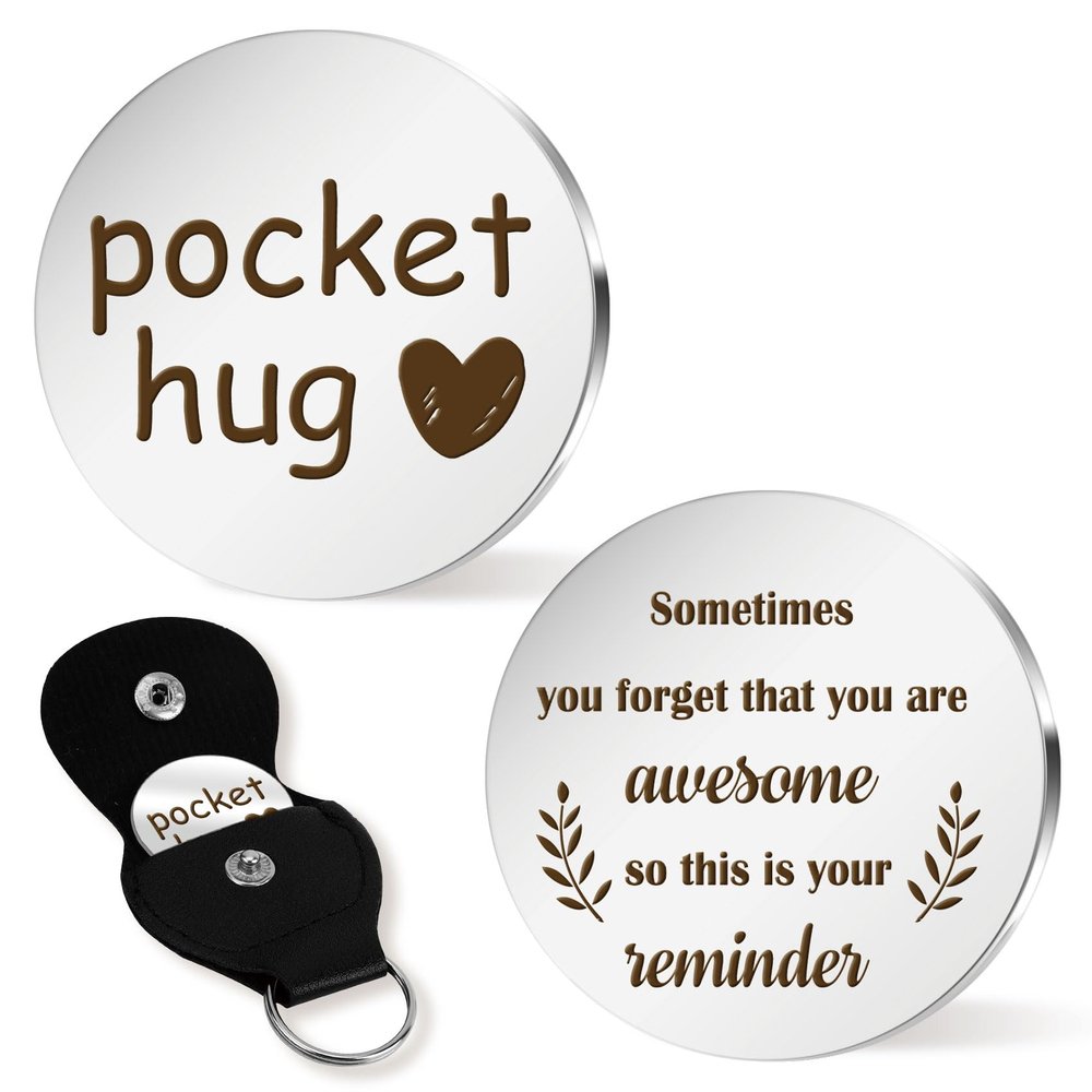 Valentines Day Gifts Appreciation Gifts Pocket Hug First Day of School Gift Back to School Gift for Kids Sobriety Present for Men Social Worker Inspirational Motivational Friendship Favors Supplies