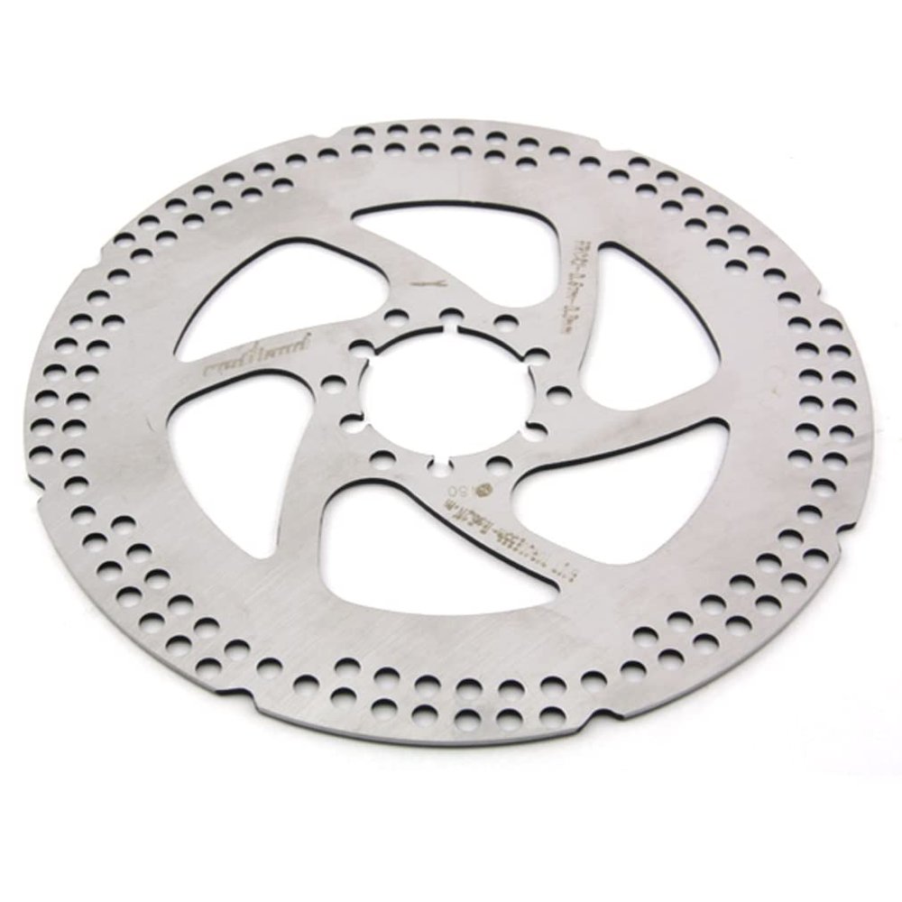 HIMALO Disc Brake Rotor 160mm with 6 Bolts Stainless Steel Mountain Bike Rotors Fit for Road Bicycle Bike BMX Brake Disc Silver
