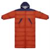 Thermotuff Wearable Sleeping Bag with Hood for Adults | Stadium Sack with Full Sleeves, Pockets, Drawstring & Zipper | Best for Outdoor Events, Sports Events, Camping. (Navy Blue & Red) view 1