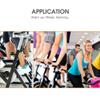 CFDZCP Bike Trainer Stand Steel Bike Turbo Trainer for Indoor Exercise, Bike Exercise Magnetic Stand, Home Fitness Tool for Riding Bike,Fitness/Speed/Exercise Training Bike, Easy to Install(Black) view 3