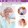 HooLing 6 Pcs Scrub Caps Nurse Hat with Button Women,Halloween view 3