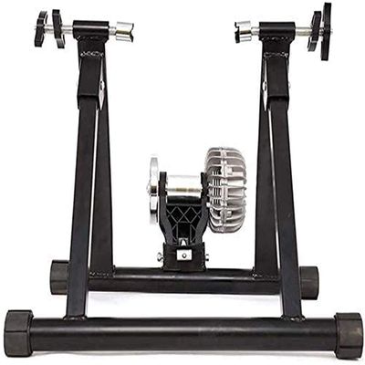CFDZCP Bike Trainer Stand Bike Trainer Stand Turbo Trainer Indoor Hydraulic Resistance Cycling Platform, Mountain Road Bike Foldable Turbo Trainer StandBlack