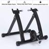 CFDZCP Bike Trainer Stand Fluid Bike Trainer Stand Bike Turbo Trainer Magnetic Cycling Stand, Heavy Duty Stable Bike Stationary Riding Stand Supports Bicycle Trainer(Black) view 2