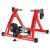 CFDZCP Bike Trainer Stand Portable Indoor Bike Trainer Stand, Foldable Turbo Bike Trainer 6 Speed Magnetic Resistance Home Training Bicycle Trainer for Tyres 26"-28" & 700C Wheel Road Bike(Red) view 1