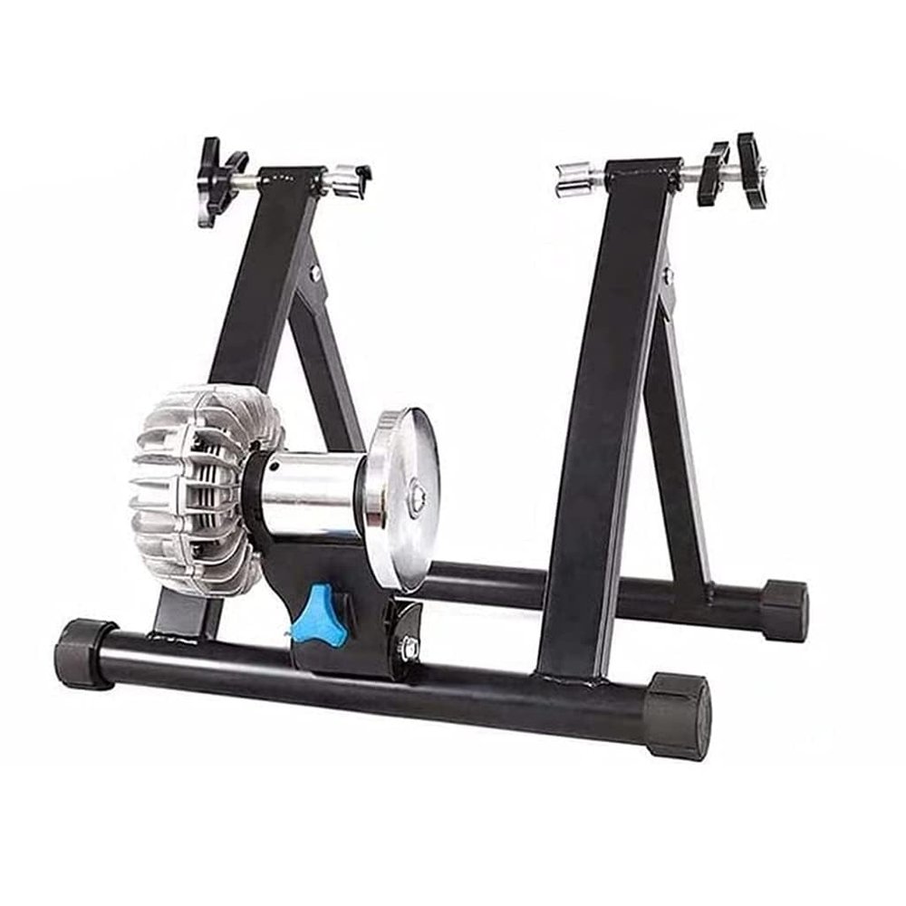 CFDZCP Bike Trainer Stand Bike Trainer Bicycle Training Platform, Indoor Portable Fluid Resistance Bike Turbo Trainer, Mountain/Road Bike Foldable Cycling Exercise Training Stand