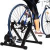 CFDZCP Bike Trainer Stand Bicycle Trainer for 26-28 in Wheel Road Bike, Indoor Riding Foldable Bike Trainer Stand with Front Wheel Support for Exercise, Training, Home Workout view 1