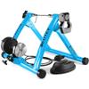 CFDZCP Bike Trainer Stand Indoor Bike Trainer, Foldable Magnetic Stand Cycling Fitness Rack, Indoor Bicycle Exercise Training Stand for 26'' to 28'' Bike Tires, Blue view 1