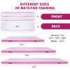 GONFLABLE 16ft Inflatable Air Gymnastics Mat Track Tumbling Mats with Electric Air Pump Pink Air Tumbling Mat Pad 4 Inches Thich for Home Use/Training/Yoga/Outdoor/Water view 2