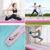 GONFLABLE 16ft Inflatable Air Gymnastics Mat Track Tumbling Mats with Electric Air Pump Pink Air Tumbling Mat Pad 4 Inches Thich for Home Use/Training/Yoga/Outdoor/Water view 3
