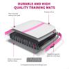 GONFLABLE 16ft Inflatable Air Gymnastics Mat Track Tumbling Mats with Electric Air Pump Pink Air Tumbling Mat Pad 4 Inches Thich for Home Use/Training/Yoga/Outdoor/Water view 4