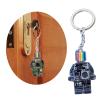 HUIFACAI Electronic Robot Shaped Keychain Rainbow Color Key Chain Multi-Functional Phone Chain Women Girls Bag Purse Accessory view 2