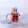 HUIFACAI Electronic Robot Shaped Keychain Rainbow Color Key Chain Multi-Functional Phone Chain Women Girls Bag Purse Accessory view 3