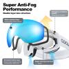 Odoland S2 Double Lens Anti-Fog Ski Goggles view 4