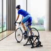 CFDZCP Bike Trainer Stand Roller Trainer for Bicycles for 26-28 Inches, Exercise Bike Foldable, Loadable Up to 150 Kg, Steel, Incl. Front Wheel Support, Without Magnetic Resistance view 4