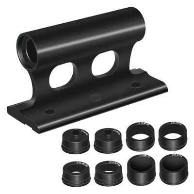 Bike Block Fork Mount Quick Release Thru Axle Bicycle Fork Carrier Fixed Clip for Transportation Storage..