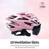 AIDY-PRO Kids Bike Helmet Girls Bike Helmet with Goggles, Adjustable Youth Bikes Helmets, Bicycle Cycling Roller Skating Skateboard Helmet for Boys Girls view 3