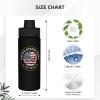 Qauirfe US Special Forces Retired Stainless Steel Insulated Water Bottle: 18oz, Leak-Proof, Hot & Cold, Eco-Friendly view 3
