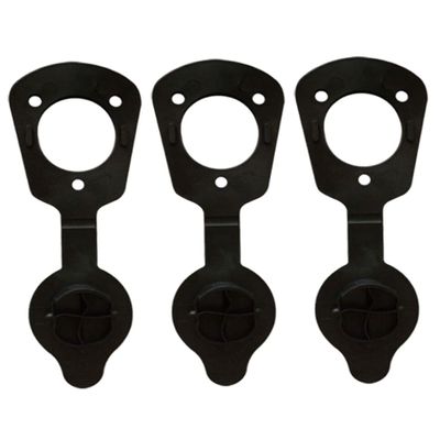 OnIUeZky Fishing Rod Gasket Kit Fishing Rod Holder Cap Gasket Cover Boat Fishing Accessory 3PCS..