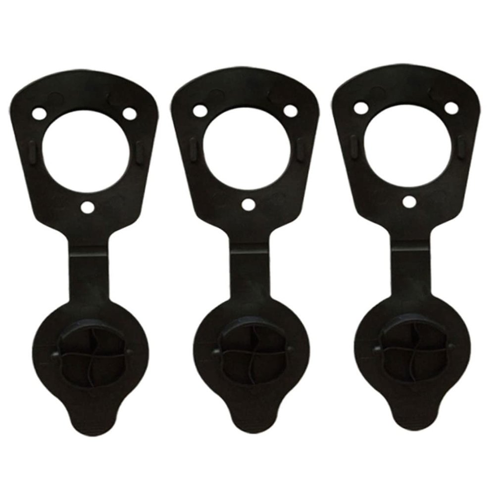 OnIUeZky Fishing Rod Gasket Kit Fishing Rod Holder Cap Gasket Cover Boat Fishing Accessory 3PCS..
