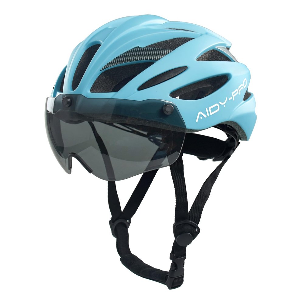 AIDY-PRO Kids Bike Helmet Boys Bike Helmet with Goggles, Adjustable Youth Bikes Helmets, Bicycle Cycling Roller Skating Skateboard Helmet for Boys Girls