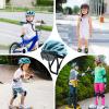 AIDY-PRO Kids Bike Helmet Boys Bike Helmet with Goggles, Adjustable Youth Bikes Helmets, Bicycle Cycling Roller Skating Skateboard Helmet for Boys Girls view 4