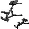 ComMax Roman Chair Back Extension Bench Foldable Workout Bench Machine for Home GYM Adjustable Glute Bench Back Trainer view 1