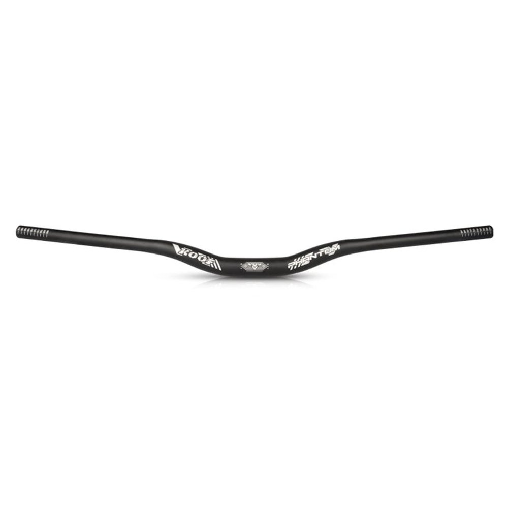 HIMALO 31.8mm Mountain Bike Riser Handlebar Rise 35mm Aluminum Alloy Bike Handlebar 780mm Extra Long Bar AM XC FR DH(Black)