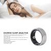 Yoidesu Smart Ring, IP68 Fitness Smart for Heart Rate, Monitor Sleep Quality Exercise Data, 5-7 Days Rechargeable, Smart Ring for Women Men (#6) view 3