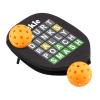 PWHAOO 2PC Pickleball Paddle Covers Funny Pickleball Paddle Pouch Gift impeccable Gift For Pickleball Players & Fans Retirement Present (Pickle Court Paddle) view 2