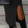 Women Sexy Off Shoulder Bodycon Maxi Dress Pullover Long Sleeve Dress Party Club Outfits Ruched Cocktail Maxi Dresses (Medium,Black) view 3