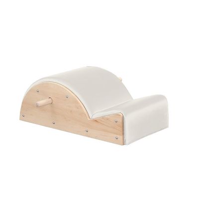 NYZAL Pilates Strength Workout Machine for Home Gym, Posture Corrector Pilates Barrel, Home Pilates Back Stretcher for Balance Core Strengthening and Back Pain Relief(White,Maplewood)