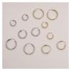 MFQLL Women's Simple Ear Clips Copper Plated 14K Circle Ear Clips Earrings Earrings(Golden-3.0) view 3