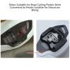 Bike Pedal Adapters, Light Bike Pedal Converter, Road Bike Pedals, Metal Converter Peloton, Bike Replacement Parts, for Road Mountain Bike Lock Step view 4