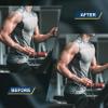 Nipple Covers Men,100Pcs (50 Pairs) Anti-Chafing Nipple Covers for Men, No-Show Mens Nipple Guard Tape for Running, Sports, and Daily Wear (Beige 25 Pairs + White 25 Pairs) view 4