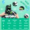 SMOOJOY Inline Skates for Kids Light-Up Wheels Aluminum Frame Black Green Blade Skate for Boys and Girls S, M, L Sizes, Ages 5-8, Perfect for Beginners Indoors and Outdoors view 2