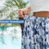 Abaadlw Maxi Skirts for Women with Pockets Summer 2025 Blue White view 3