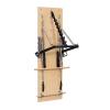NYZAL Wall Mounted Pilates Reformer Machine, Through Bar Kit for Pilates Springboard, Yoga Fitness Trainer Suitable for Home & Gym Workout, Home Gym Equipment Accessories view 1