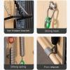 NYZAL Wall Mounted Pilates Reformer Machine, Through Bar Kit for Pilates Springboard, Yoga Fitness Trainer Suitable for Home & Gym Workout, Home Gym Equipment Accessories view 4